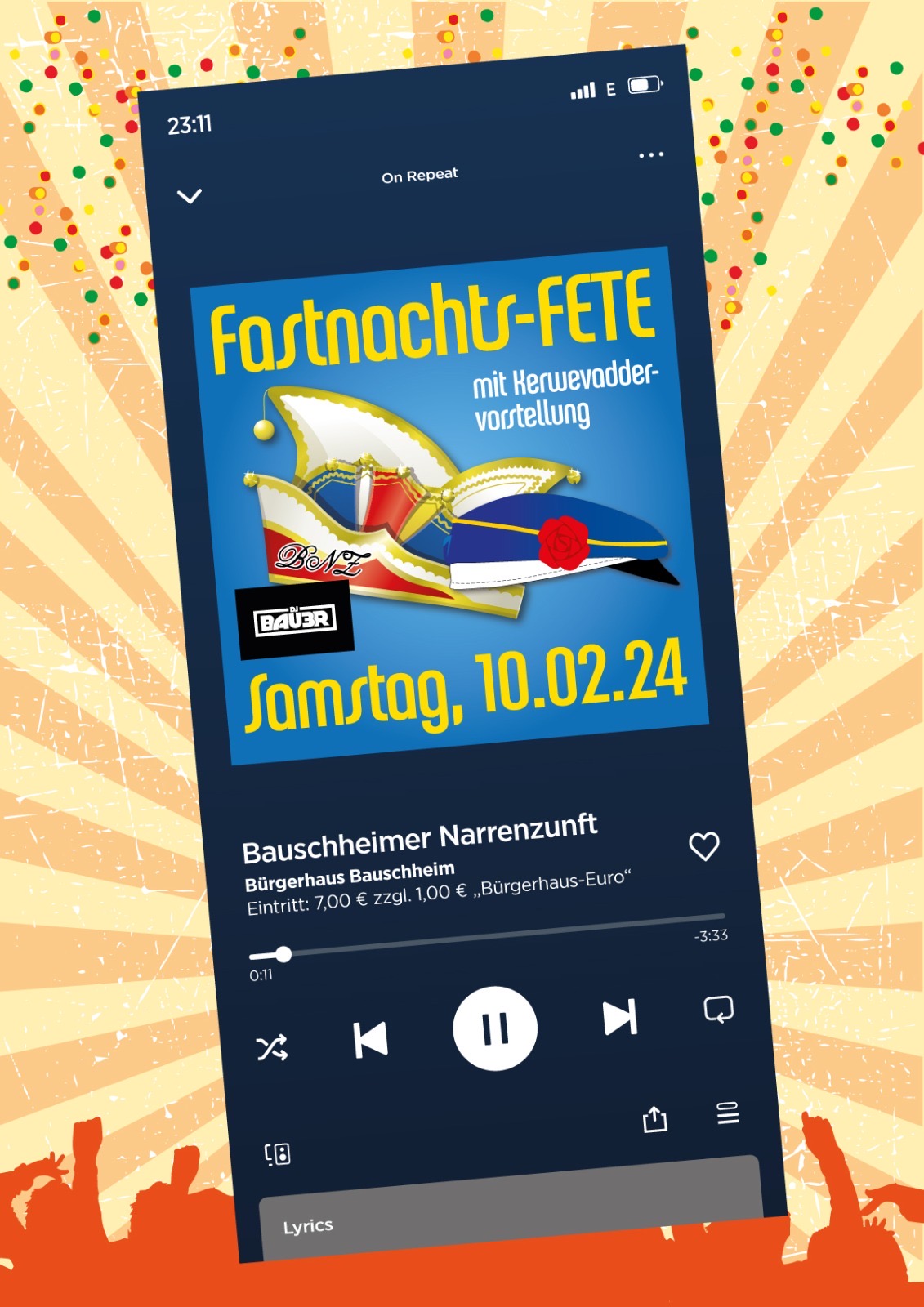 Fastnachtsfete